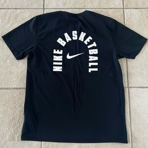 Nike Black Dri-Fit Athletic Cut Shirt Mens Size Large